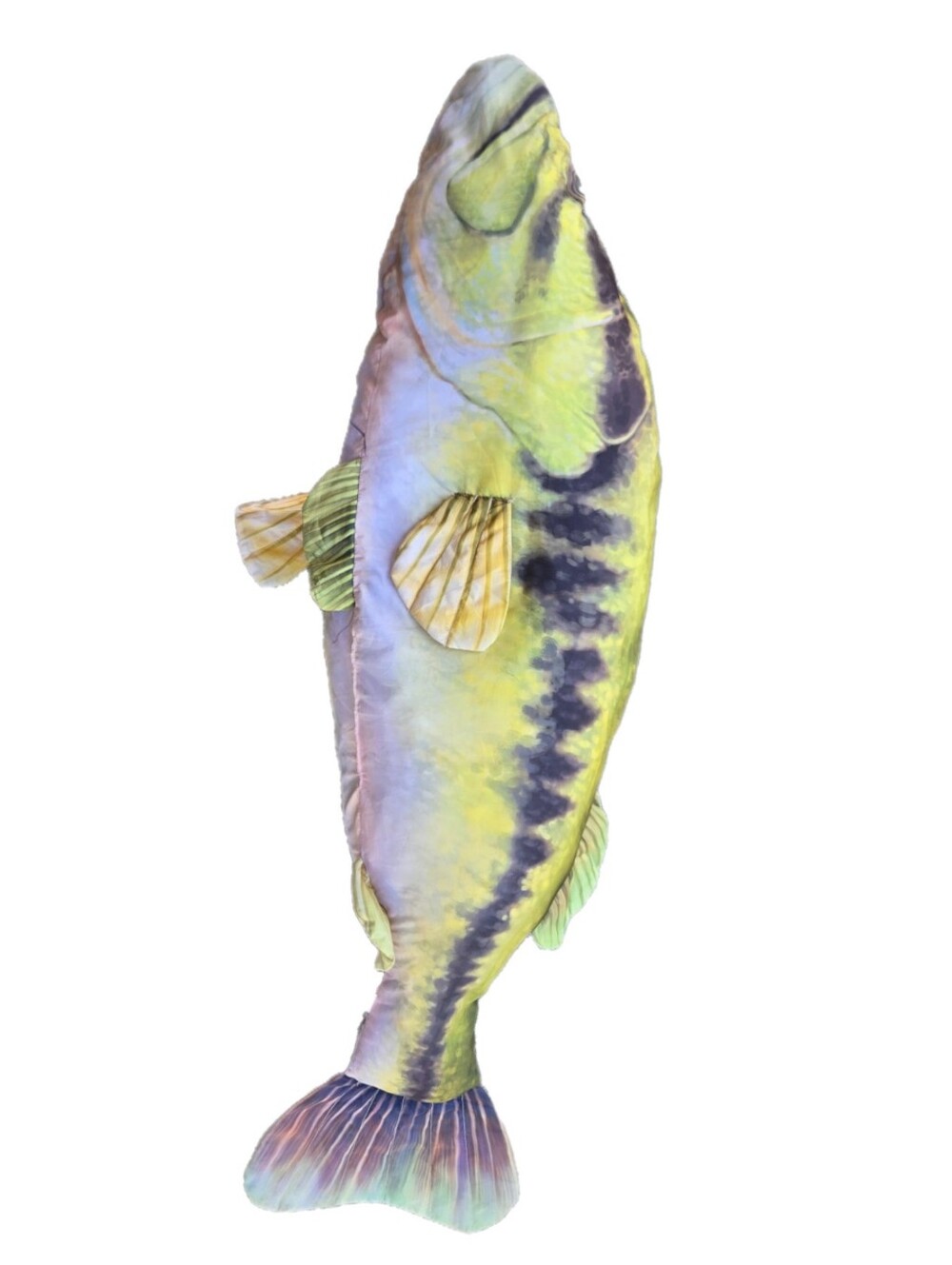 Large 56" Bass Plush Pillow